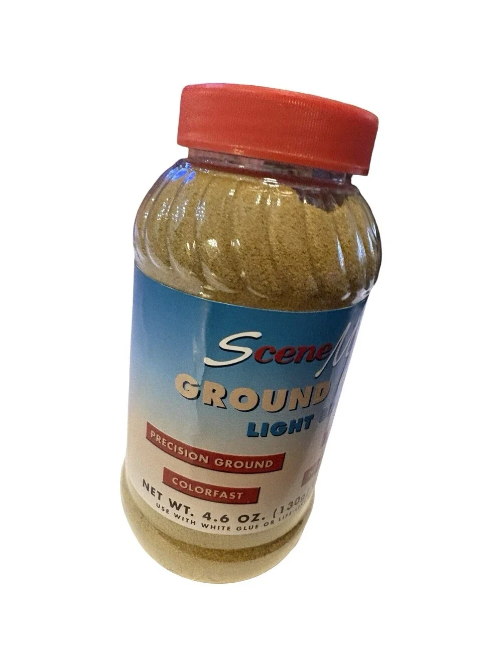 Model Railroad Scenery 4.6 oz. Ground Cover light brown Scenic Master
